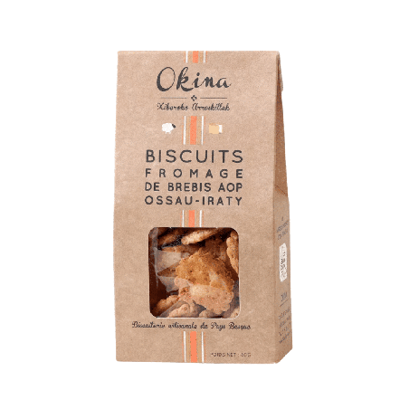 Biscuits Okina fromage de brebis Ossau-Iraty